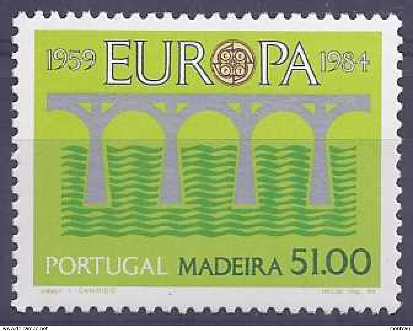 Europa 1984. Madeira Mi 90 Sc 94 Yv 95 (**) - 1984