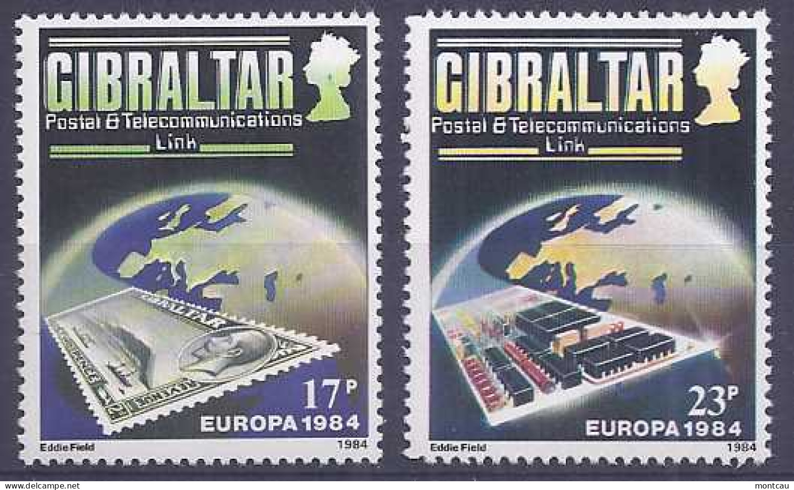 Europa 1984. Gibraltar Mi 475-76 MNH (**) - 1984