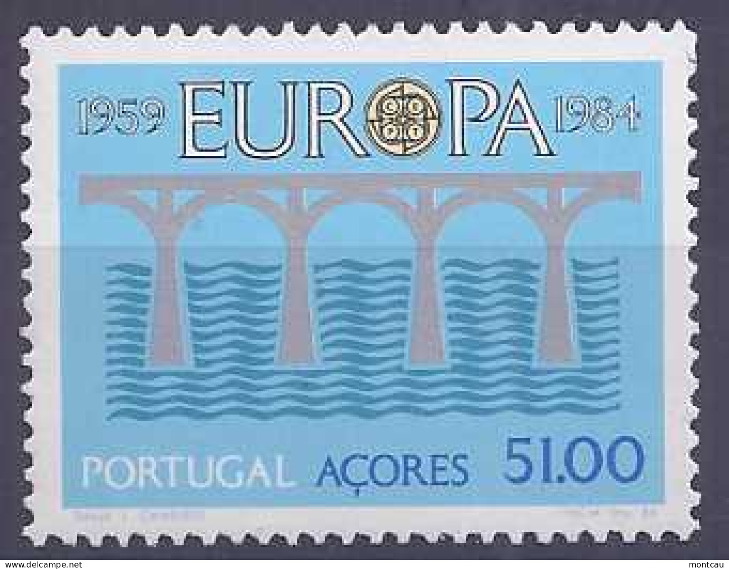 Europa 1984. Azores Mi 364 MNH (**) - 1984