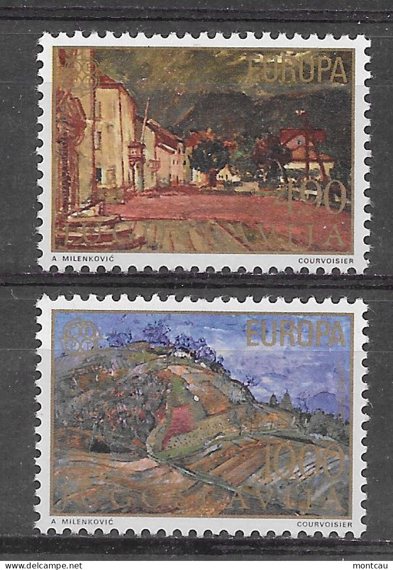 Yugoslavia 1977.  Europa Mi 1684-85  (**) - 1977