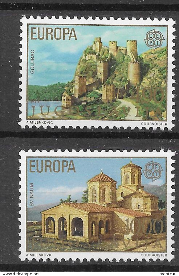 Yugoslavia 1978.  Europa Mi 1725-26  (**) - 1978