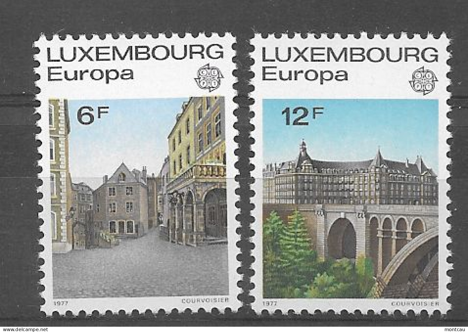 Luxembourg 1977.  Europa Mi 945-46  (**) - 1977