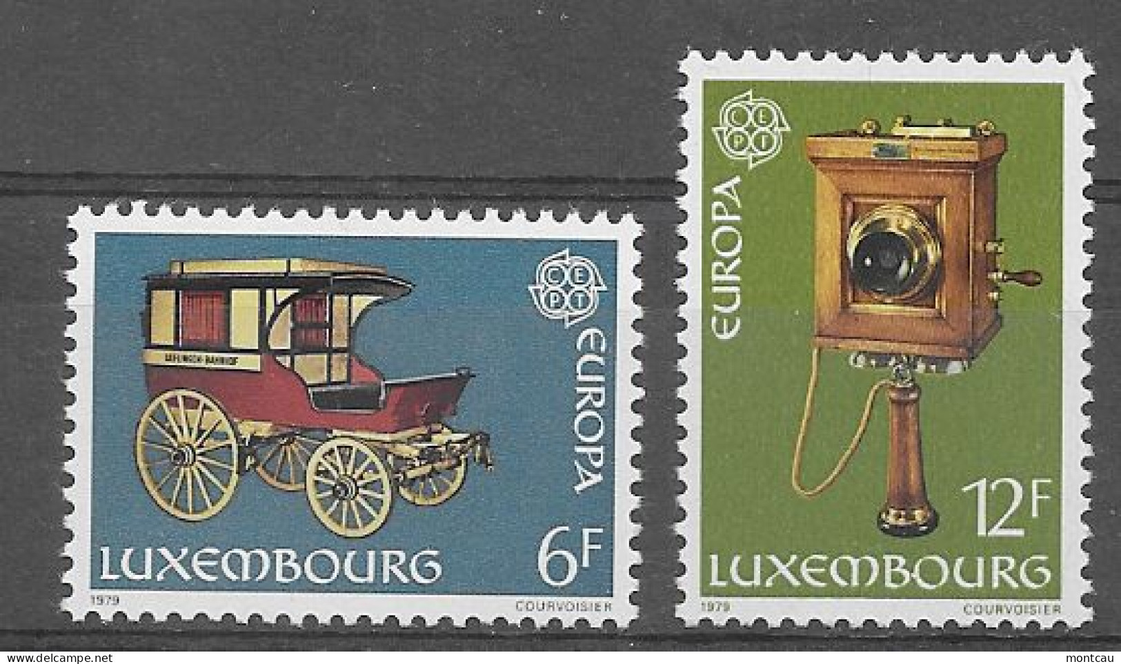 Luxembourg 1979.  Europa Mi 987-88  (**) - 1979