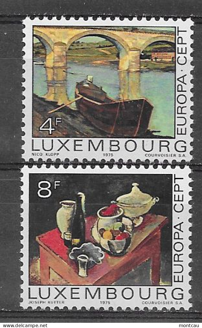 Luxembourg 1975.  Europa Mi 904-05  (**) - 1975