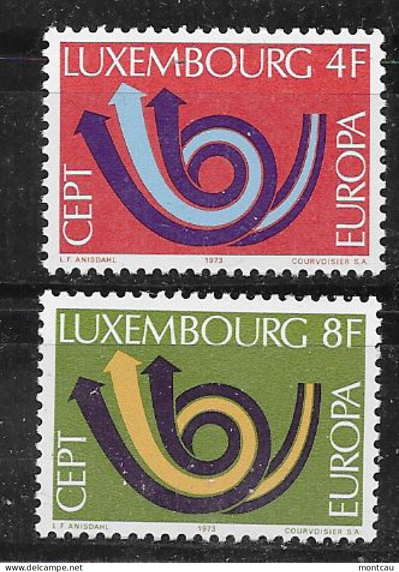 Luxembourg 1973.  Europa Mi 862-63  (**) - 1973