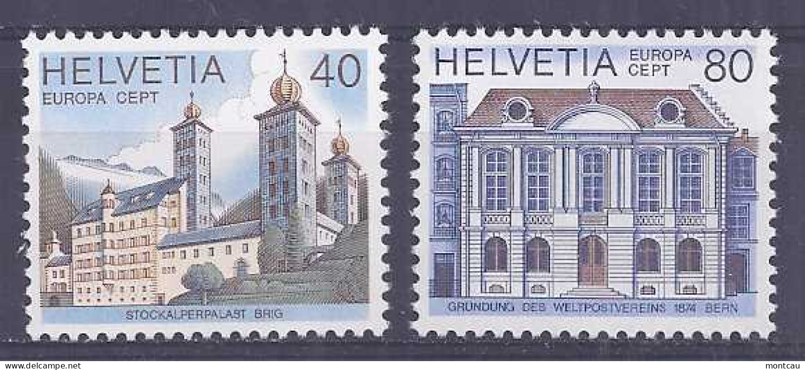 Europa 1978. Helvetia Mi 1128-29 MNH (**) - 1978