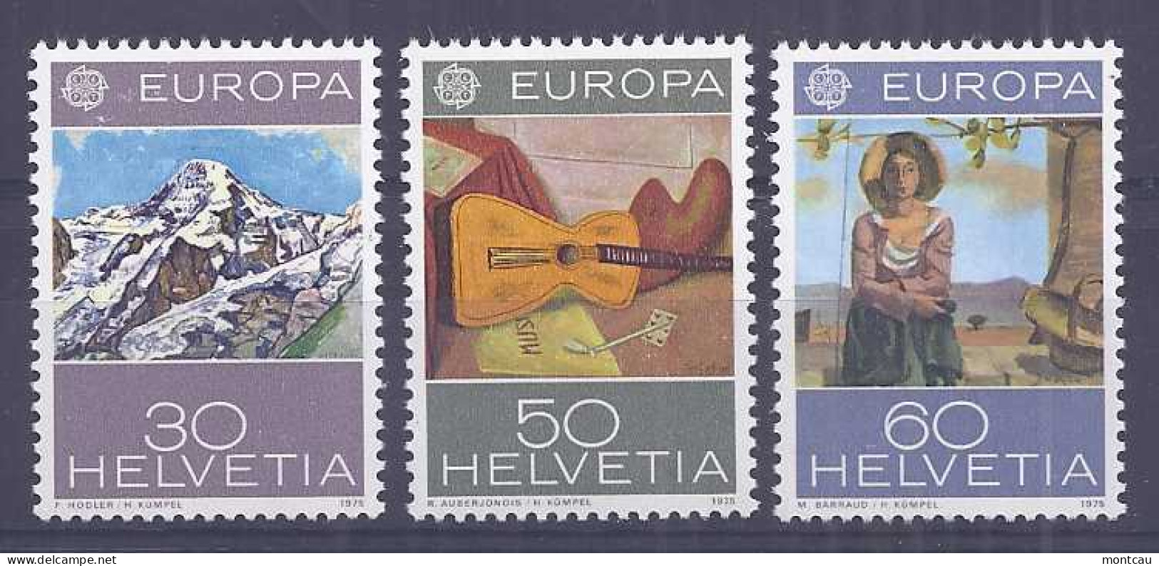 Europa 1975. Helvetia Mi 1050-52 MNH (**) - 1975