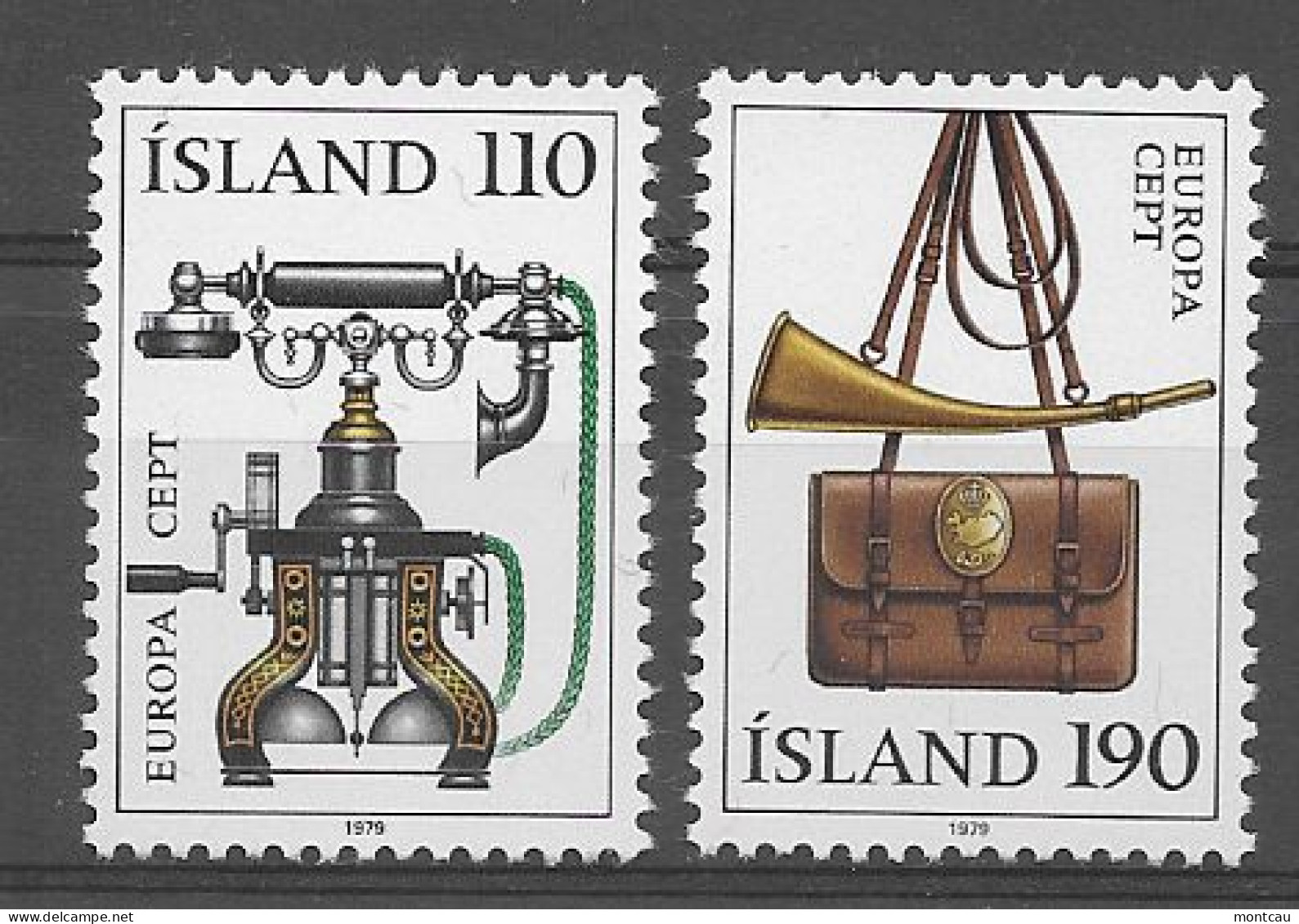 Islandia 1979.  Europa Mi 539-40  (**) - 1979