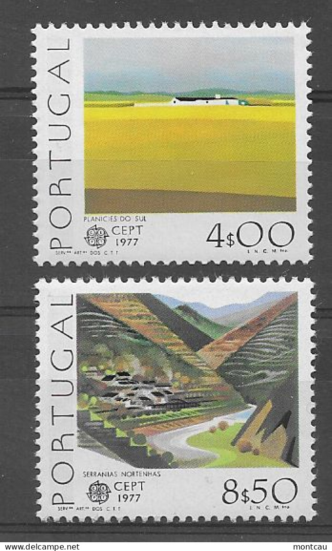 Portugal 1977.  Europa Mi 1360-61  (**) - 1977