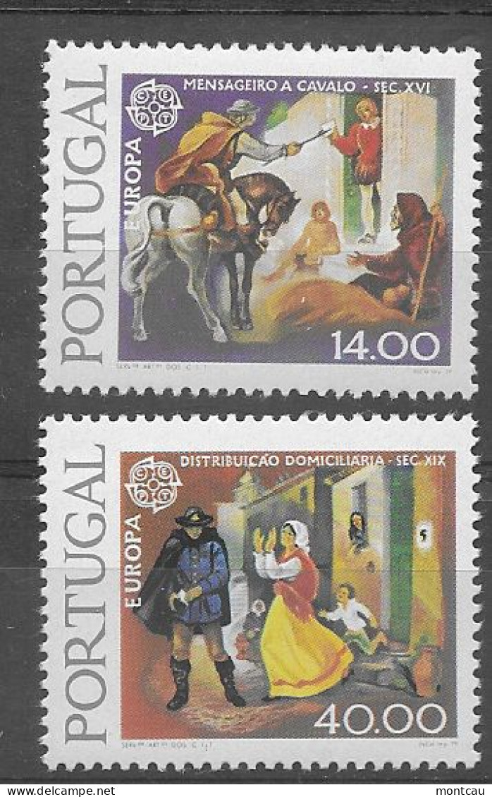 Portugal 1979.  Europa Mi 1441x-42x  (**) - 1979