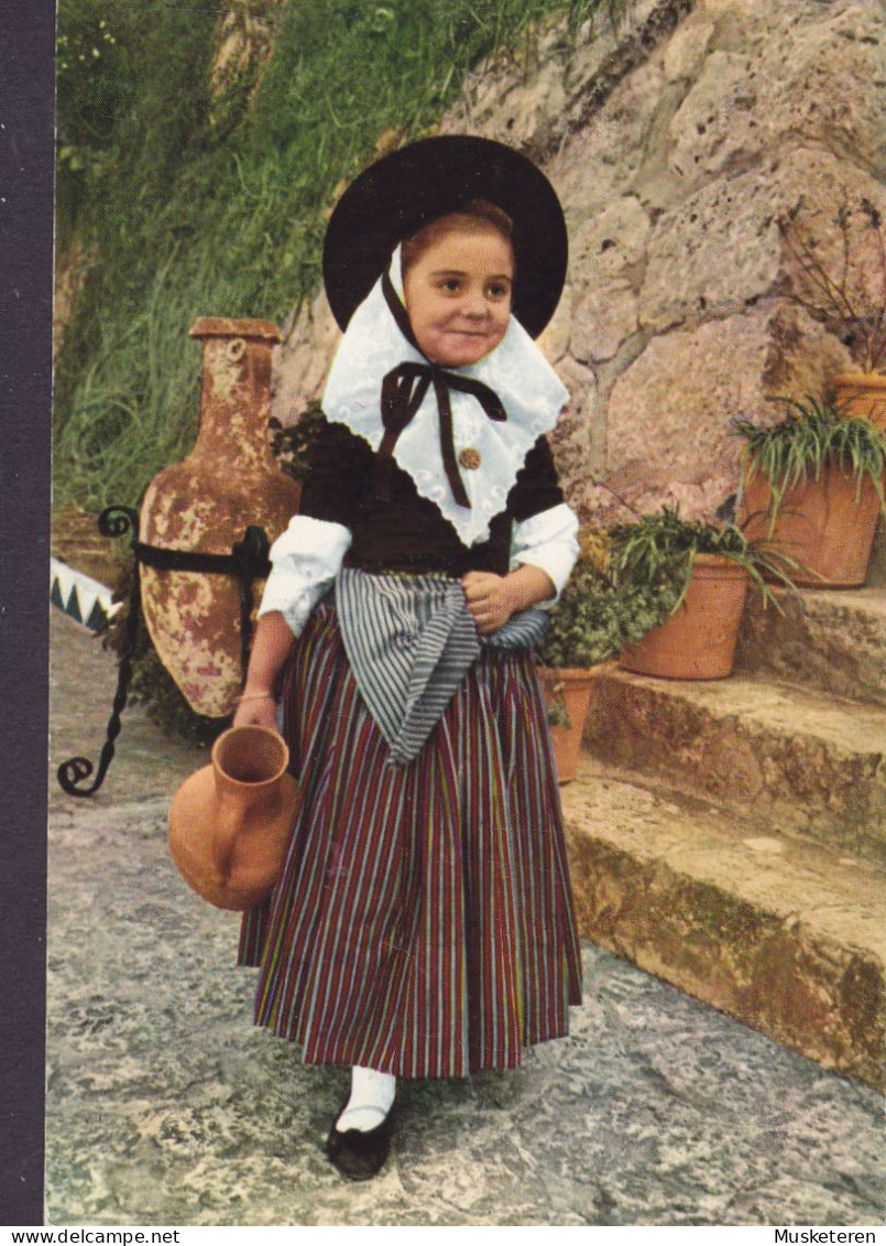 Spain PPC Mallorca Girl In Traditional Dress. (2 Scans) - Mallorca