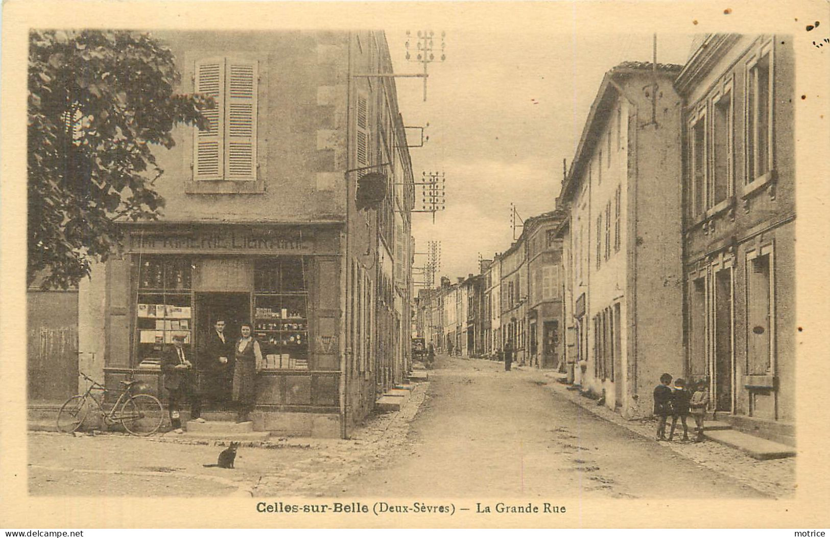 CELLE SUR BELLE - La Grande Rue. - Celles-sur-Belle