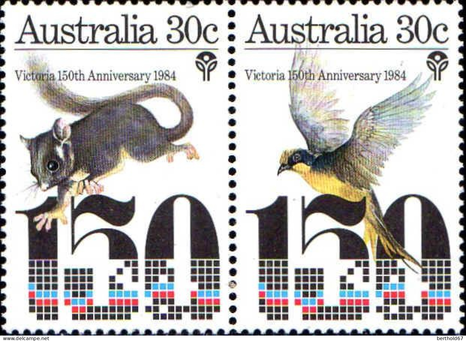 Australie Poste N** Yv: 888/889 Sesquicentenaire De L'Etat De Victoria - Ungebraucht