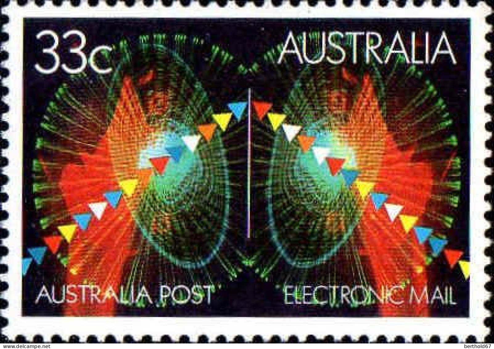 Australie Poste N** Yv: 921 Mi:945 Australian Post Electronic Mail - Ongebruikt