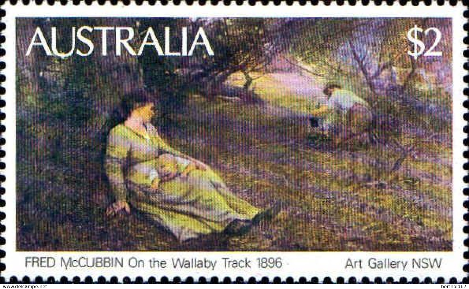 Australie Poste N** Yv: 739 Mi:753 Fred McCubbin On The Wallaby Track - Ungebraucht