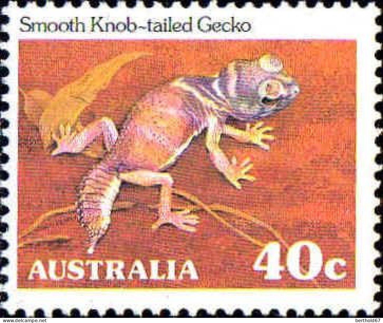 Australie Poste N** Yv: 777a Mi:784C Smooth Knob-tailed Gecko - Ungebraucht