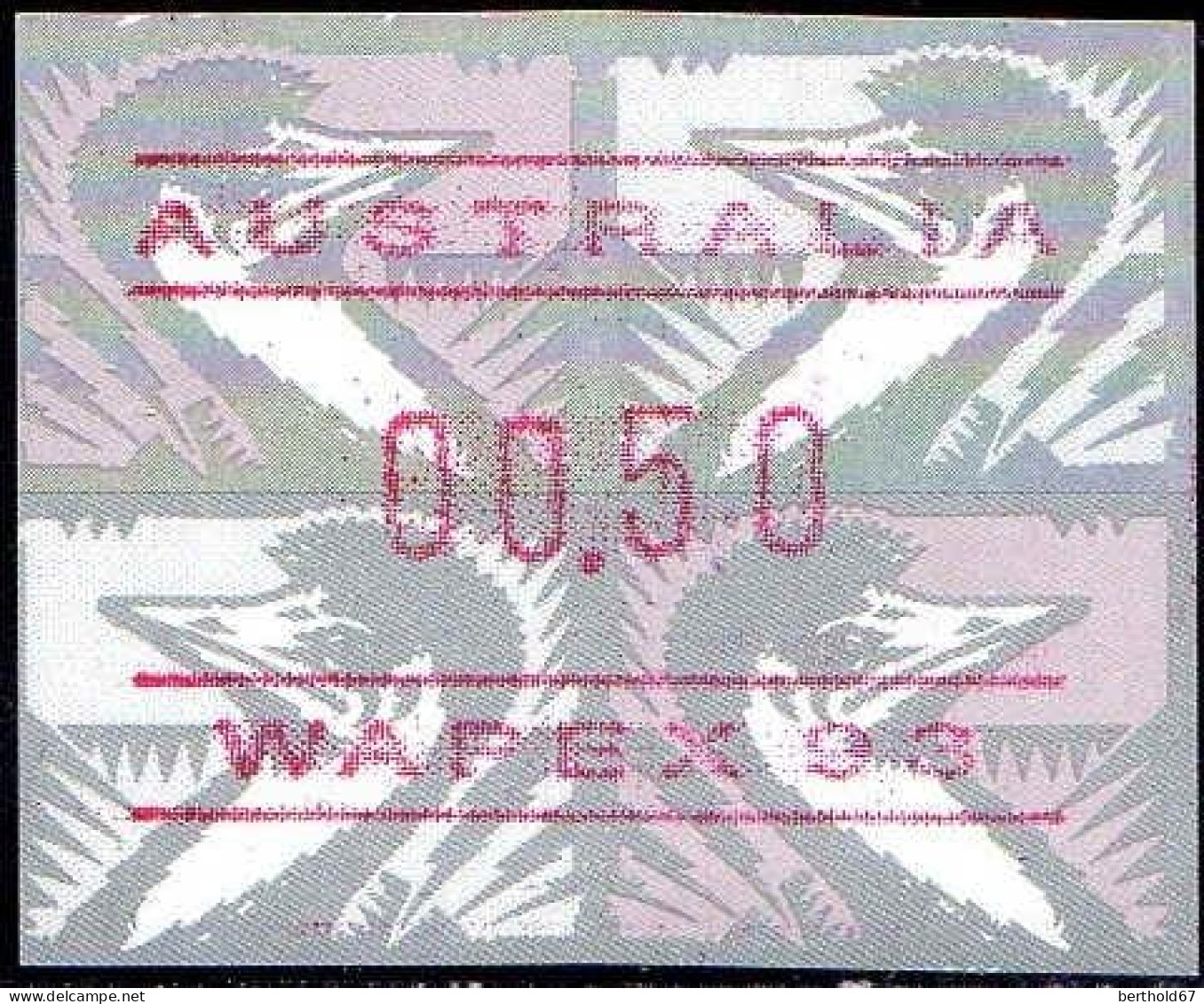 Australie Distrib N** Yv:17-5 Mi: Emeus - Mint Stamps