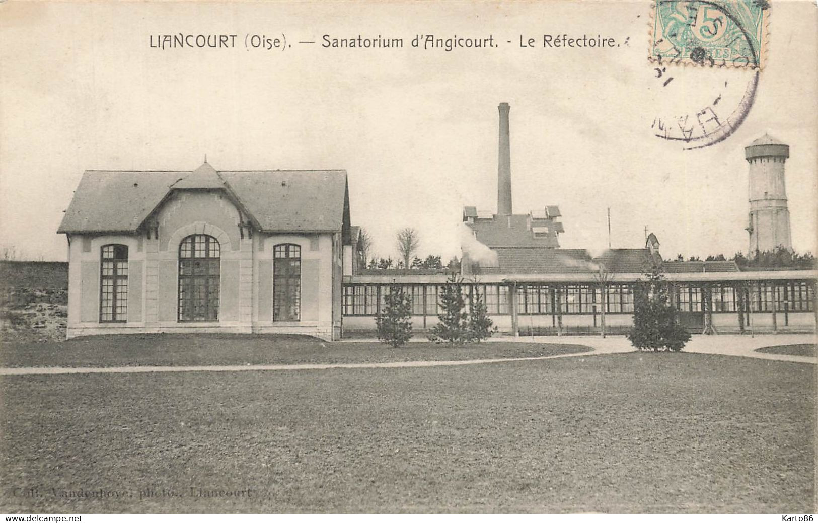 Angicourt * Par Liancourt * 5 Cpa * Le Sanatorium * établissement Médical - Other & Unclassified