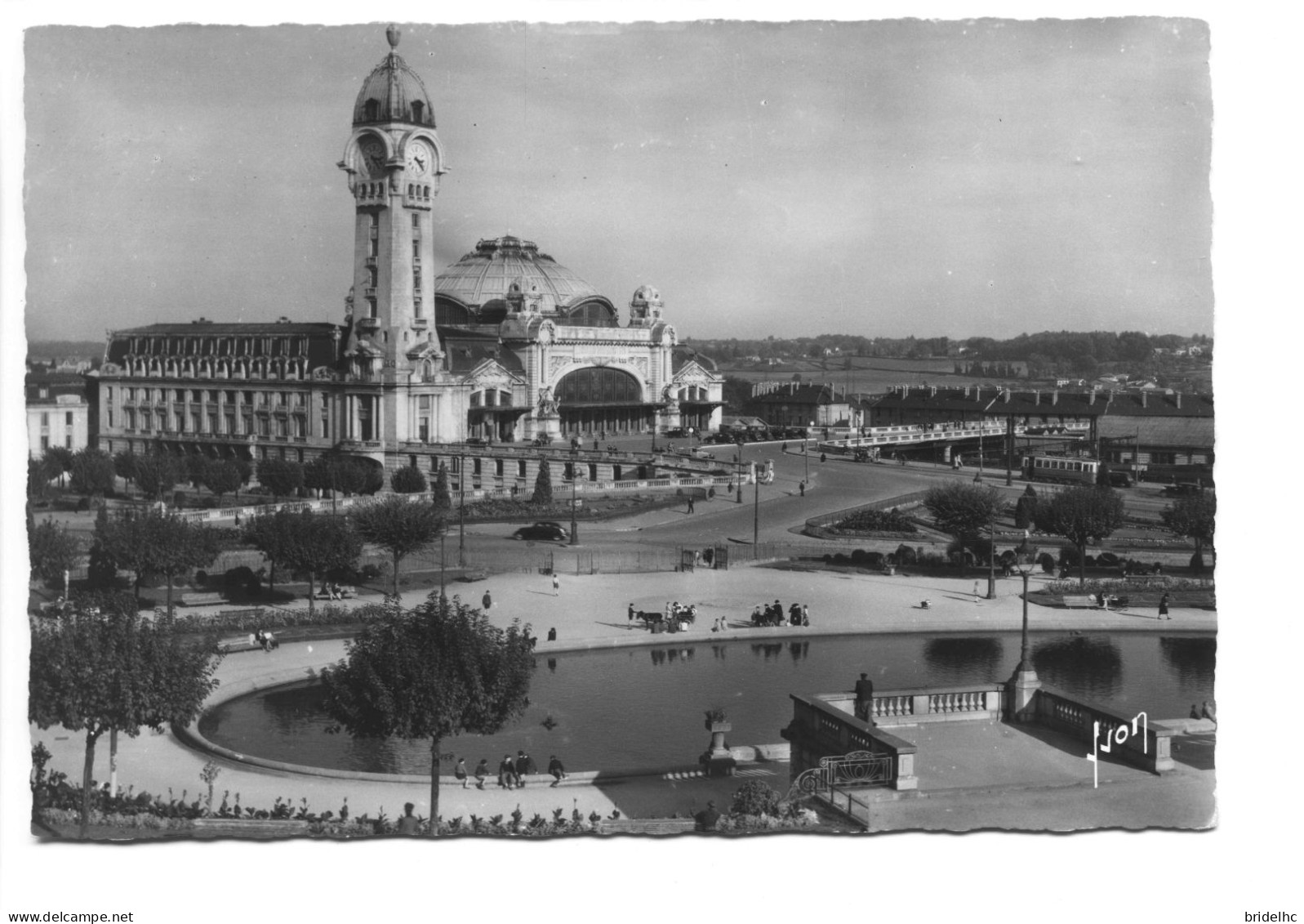 Limoges Haute-Vienne La Gare Et Ses Jardins - Limoges