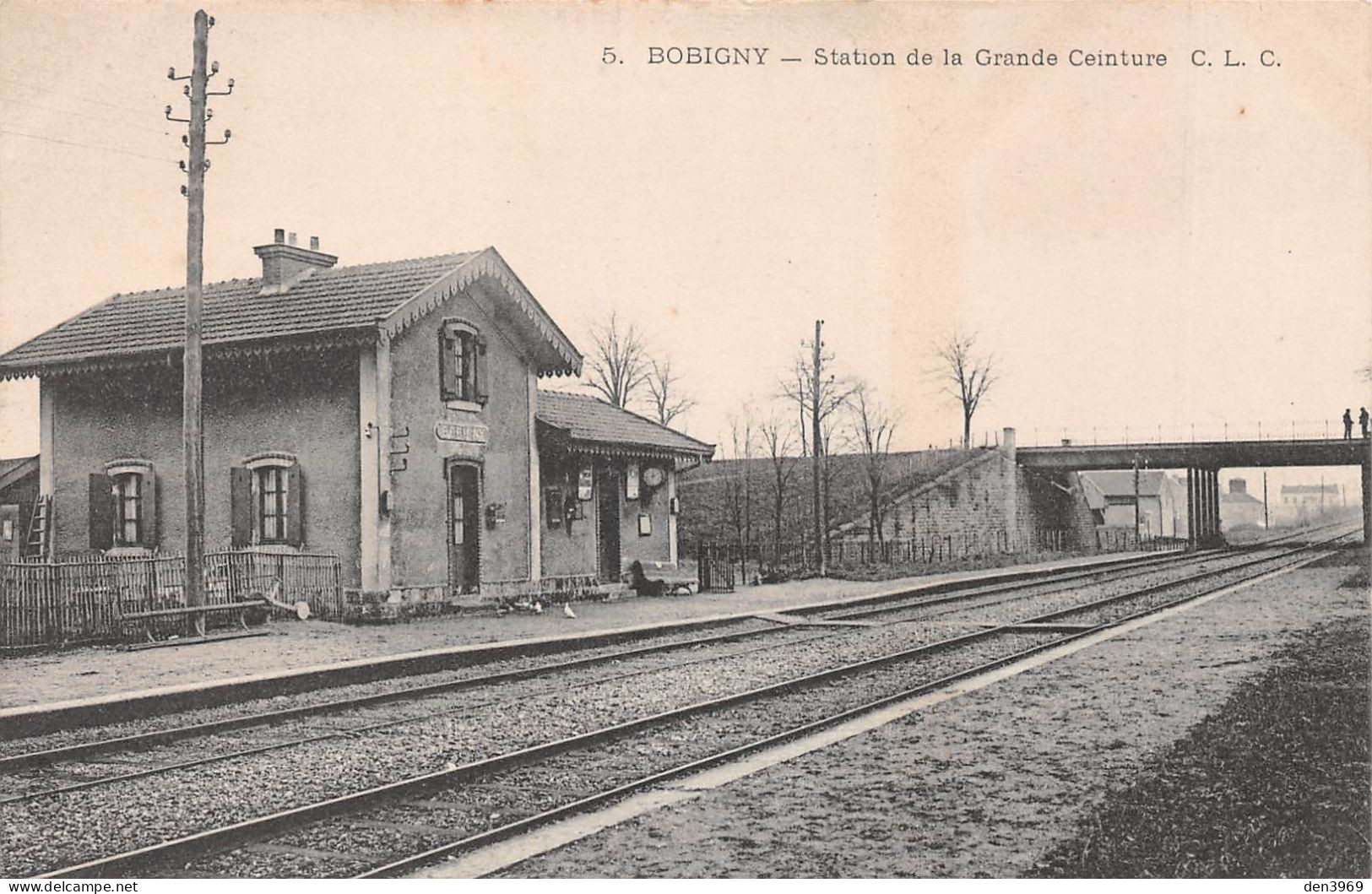 BOBIGNY (Seine-Saint-Denis) - Station De La Grande Ceinture - Voie Ferrée - Bobigny