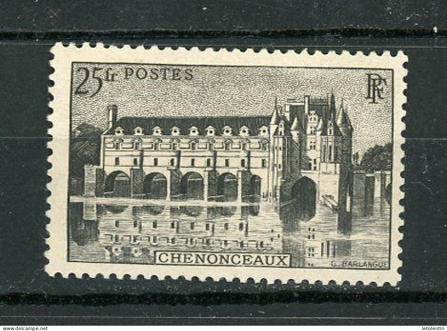 FRANCE - CHENONCEAUX - N° Yvert 611** - Nuevos