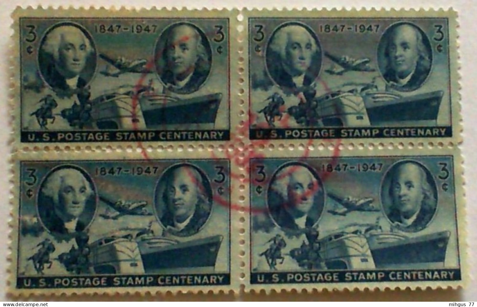 USA 1949 4 Used Stamps - Gebraucht