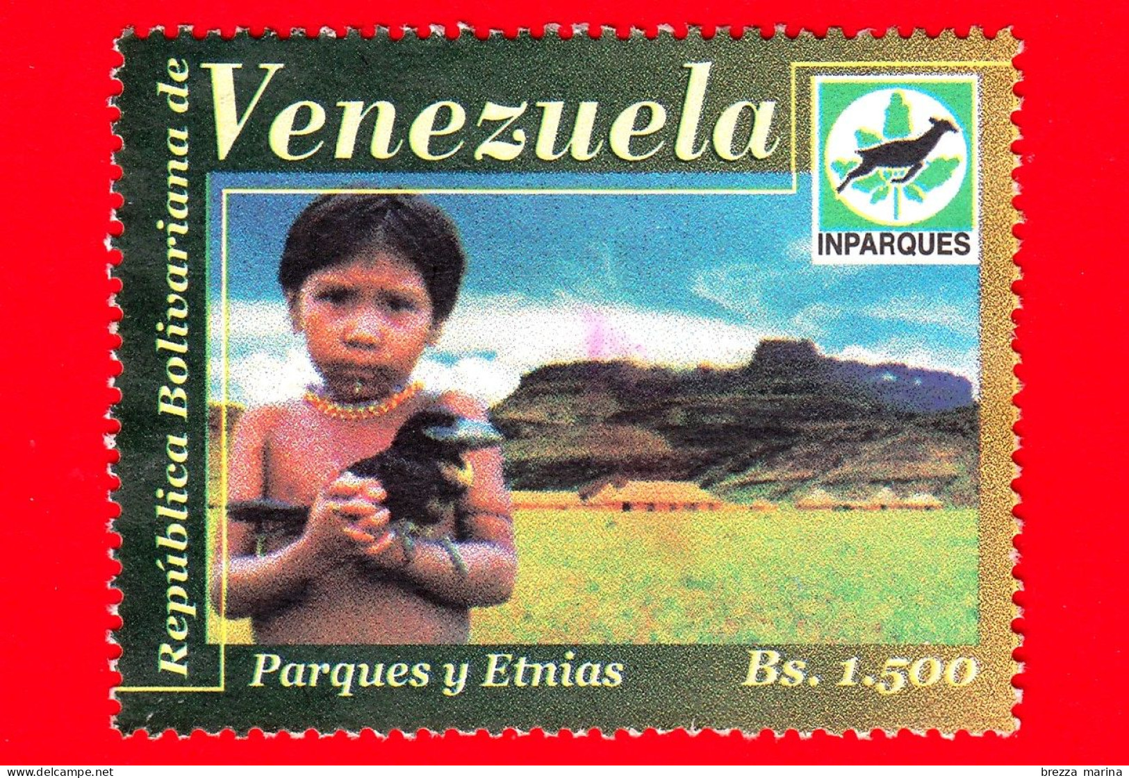 VENEZUELA - Usato - 2004 - Istituto Dei Parchi Nazionali (INPARQUES) - 1500 - Venezuela