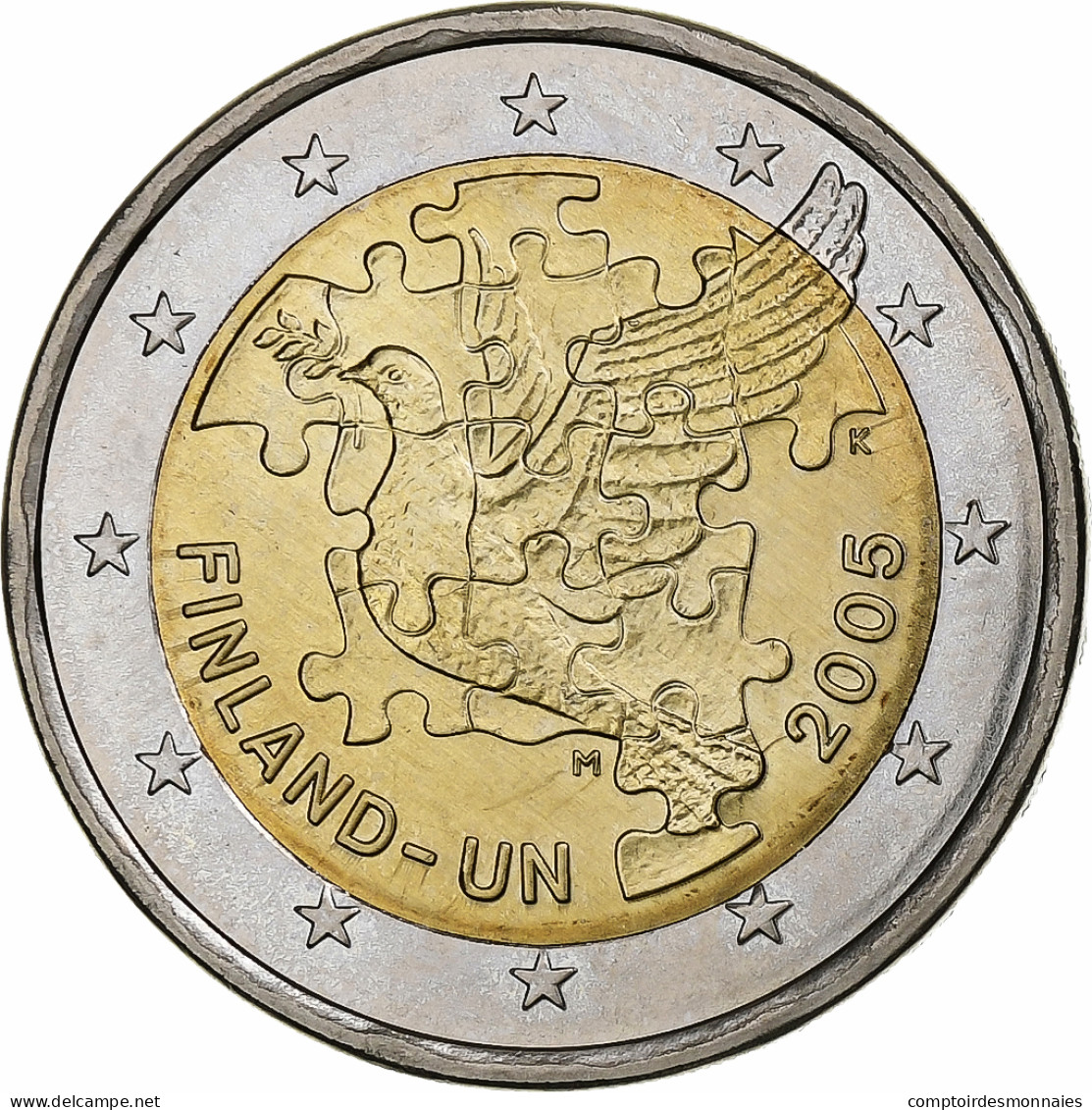 Finlande, 2 Euro, 2005, Vantaa, Bimétallique, SUP, KM:119 - Finlande