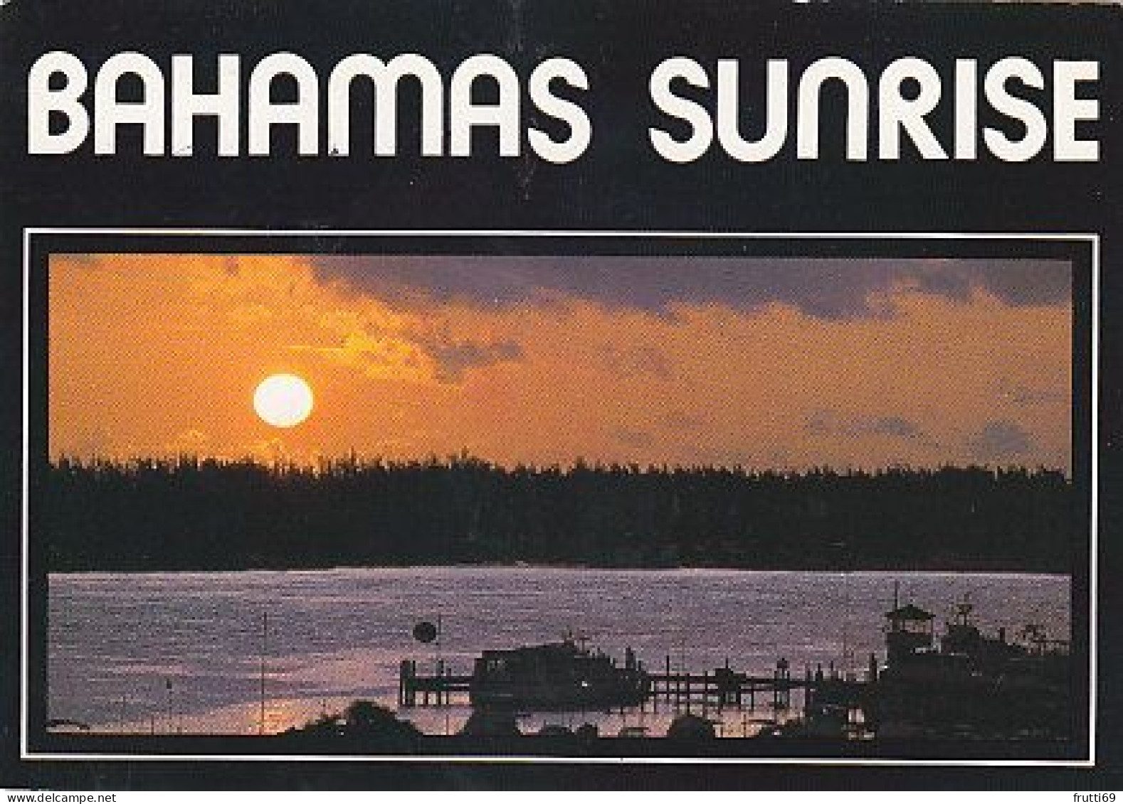 AK 210954 BAHAMAS - Sunrise Over Nassau Harbor - Bahamas