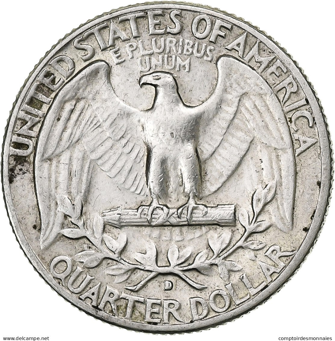 États-Unis, Quarter, Washington Quarter, 1964, U.S. Mint, Denver, Argent, TTB - 1932-1998: Washington