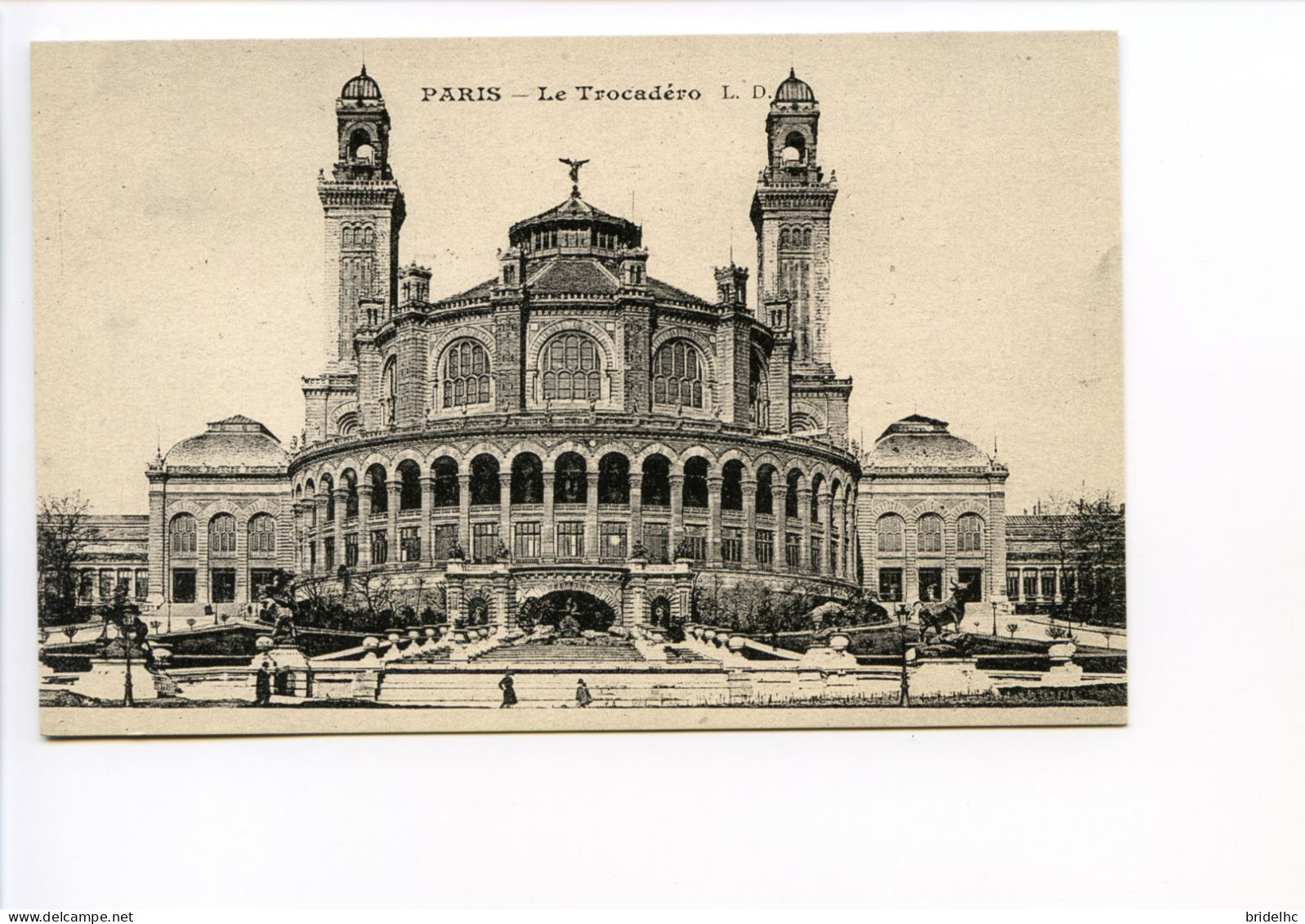 Paris Le Trocadéro Ancien Palais - Autres Monuments, édifices