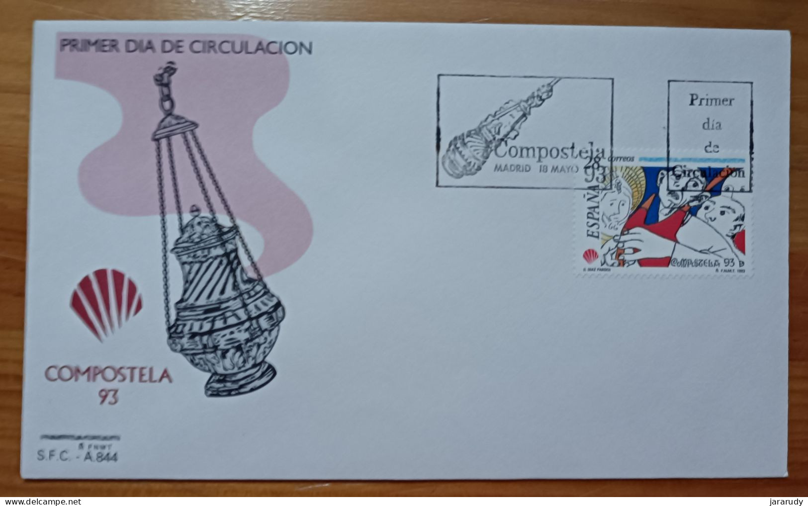 ESPAÑA RELIGIÓN 1993 FDC/SPD MNH - FDC