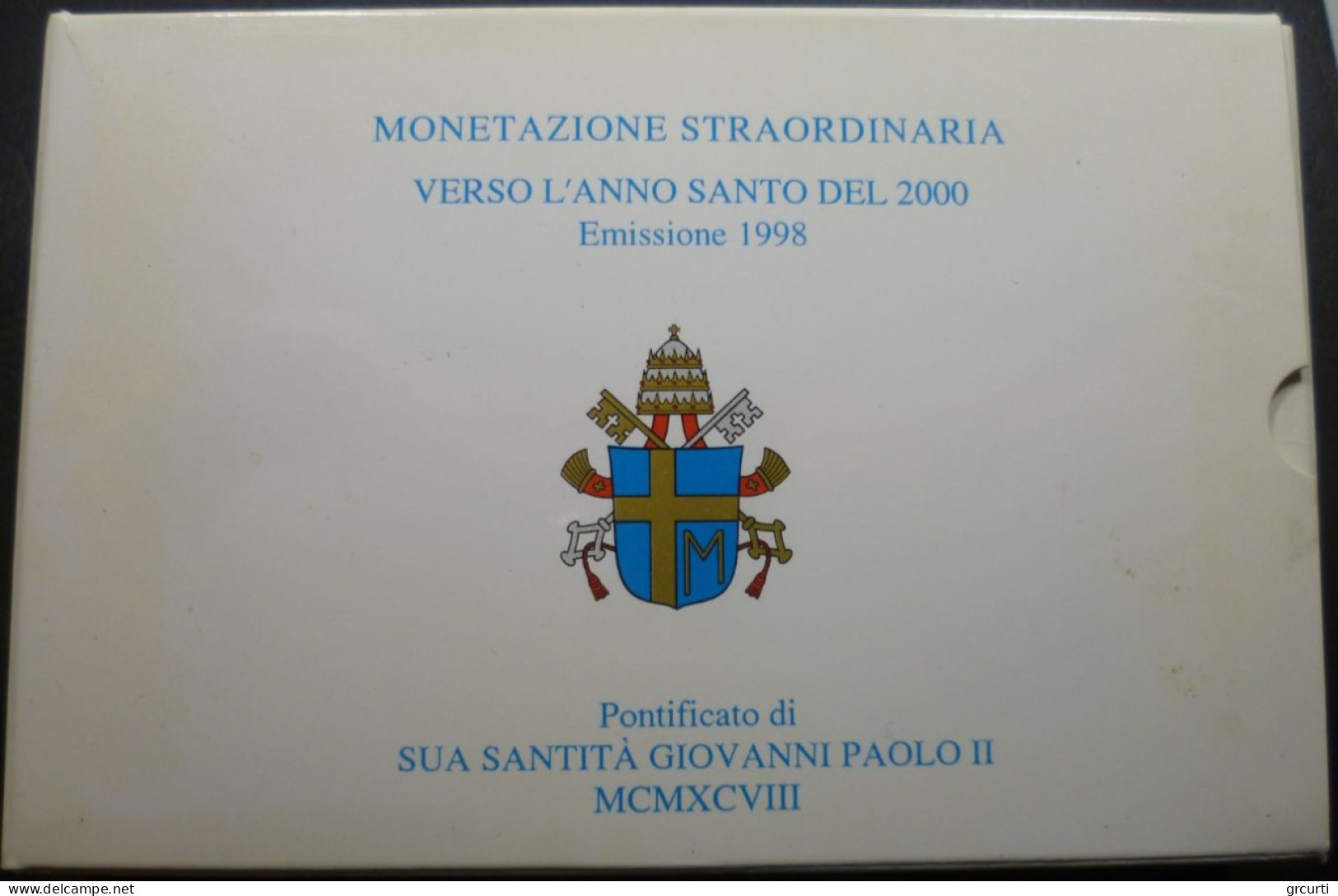 Vaticano - 2 x 10.000 Lire 1998 - Verso l'Anno Santo del 2000 - Gig# 336 - KM# 290-291