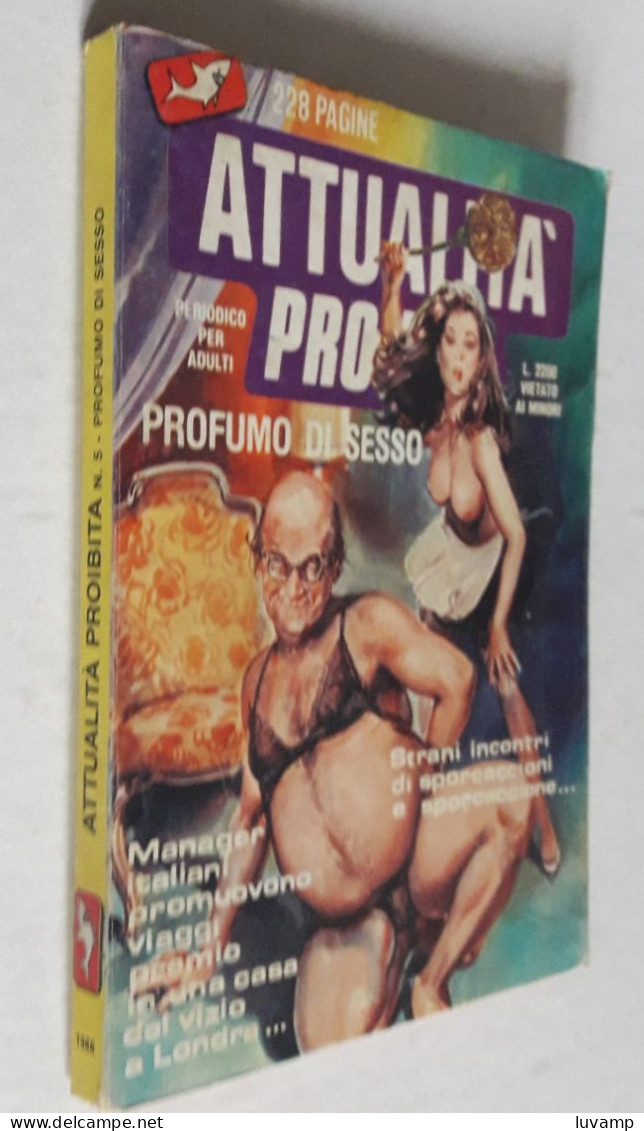 ATTUALITà PROIBITA -  EDITRICE SQUALO - N.  5  -  GENNAIO 1988 - Sonstige & Ohne Zuordnung