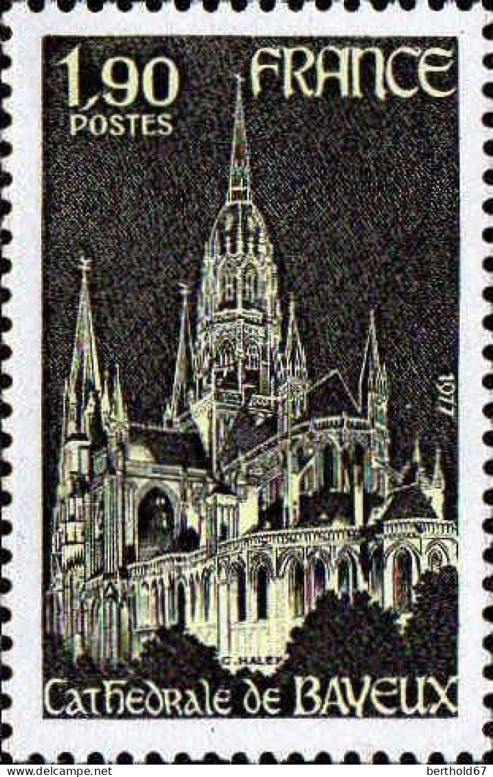 France Poste N** Yv:1939 Mi:2041 Cathedrale De Bayeux - Unused Stamps