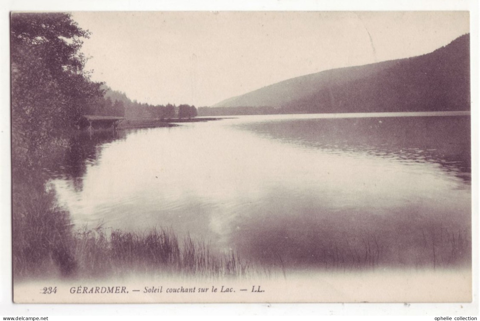 France - 88 - Gérardmer - Soleil Couchant Sur Le Lac - 6508 - Gerardmer