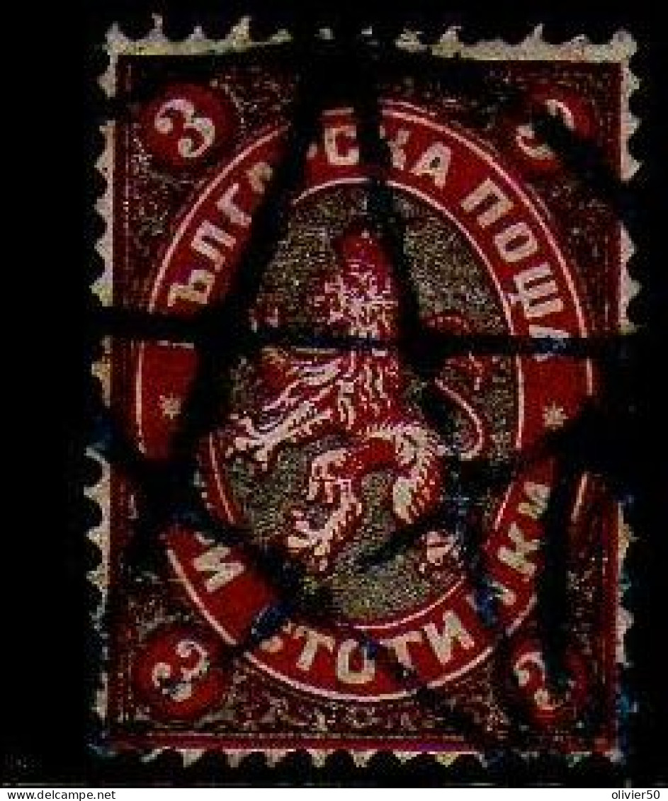 Bulgarie - 1881 - 3 C. Lion - Oblitere - Oblitérés