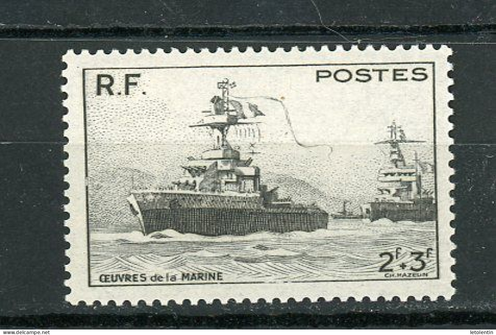 FRANCE -  POUR LES OEUVRES DE LA MARINE - N° Yvert  752** - Neufs