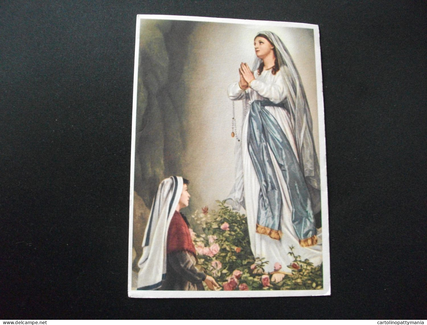 CISERI MADONNA DI LOURDES CON LA BERNADETTA - Virgen Mary & Madonnas