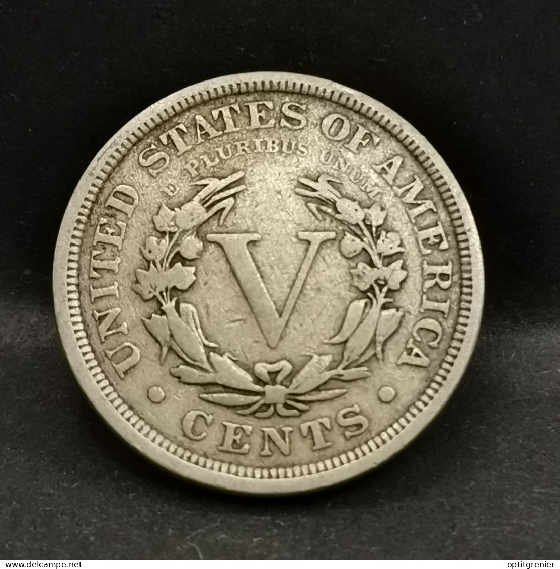 5 CENTS LIBERTY NICKEL AVEC CENTS 1906 USA - 1883-1913: Liberty (Liberté)