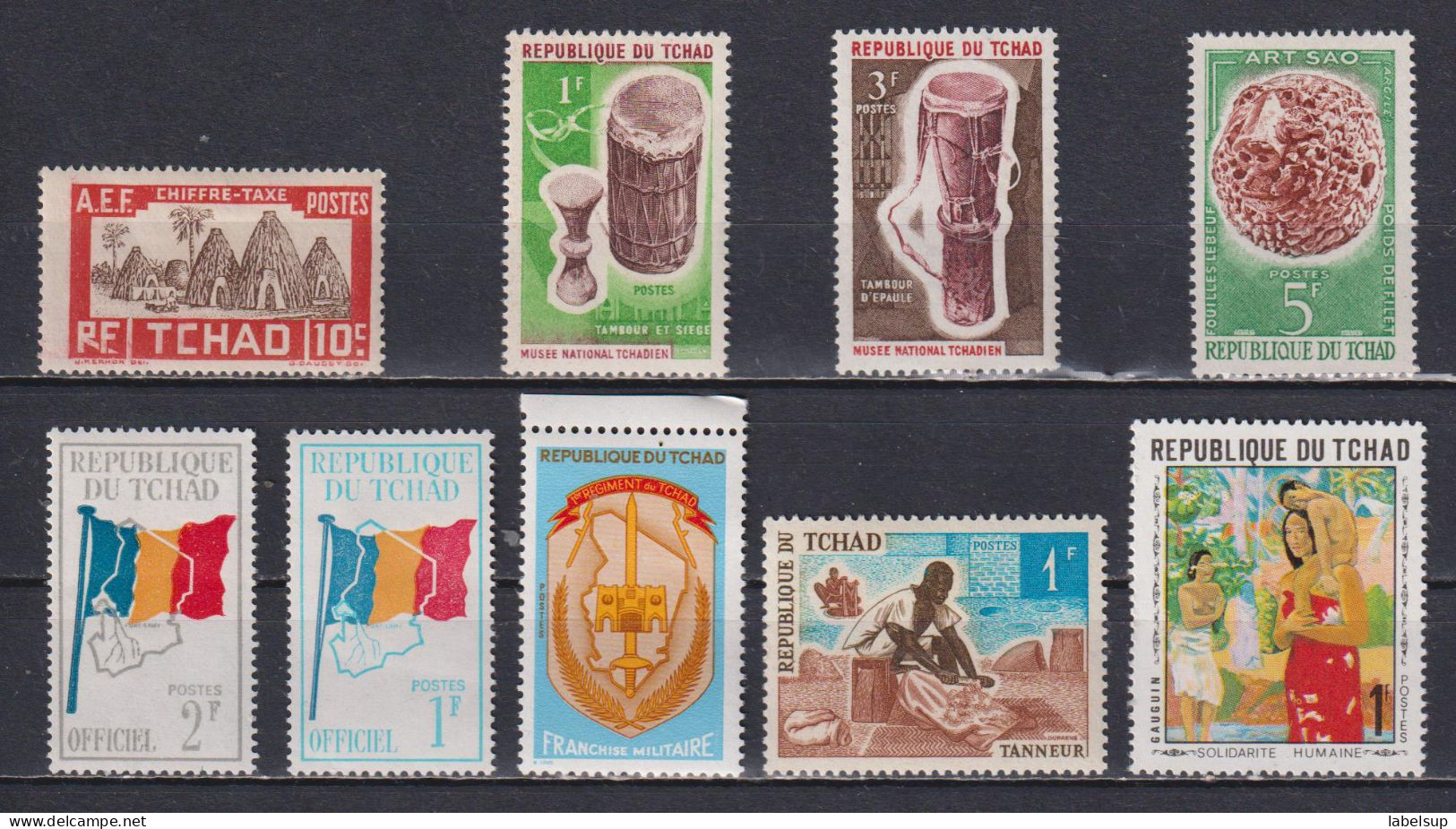 Lot De Timbres Neufs** Du Tchad D'années Variées MNH - Ciad (1960-...)