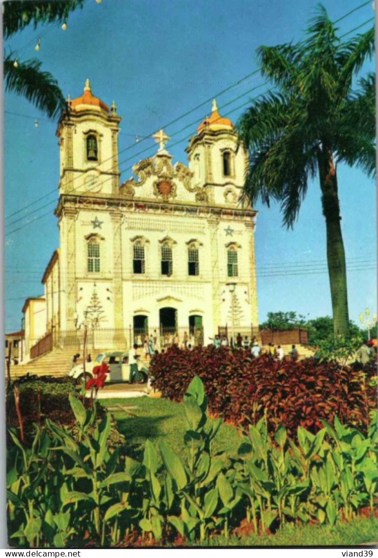 SALVADOR. -  Igreja Do Senhom Do Bomfim ( Fachada )   -  1986 - Salvador De Bahia