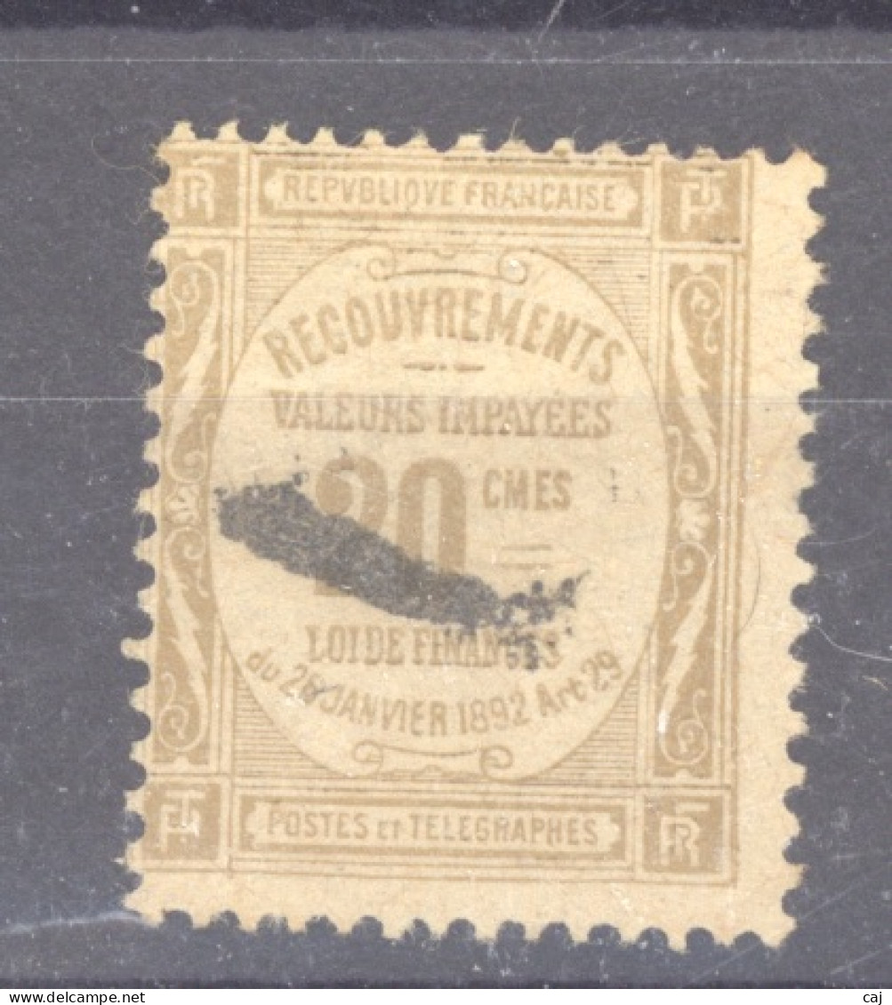 0ob  0414  -  France -  Taxes   :  Yv  45a  (o) - 1859-1959 Oblitérés