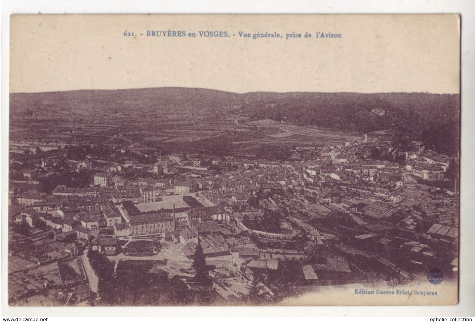 France - 88 - Bruyères En Vosges - Vue Générale Prise De L'Avison - 6514 - Bruyeres