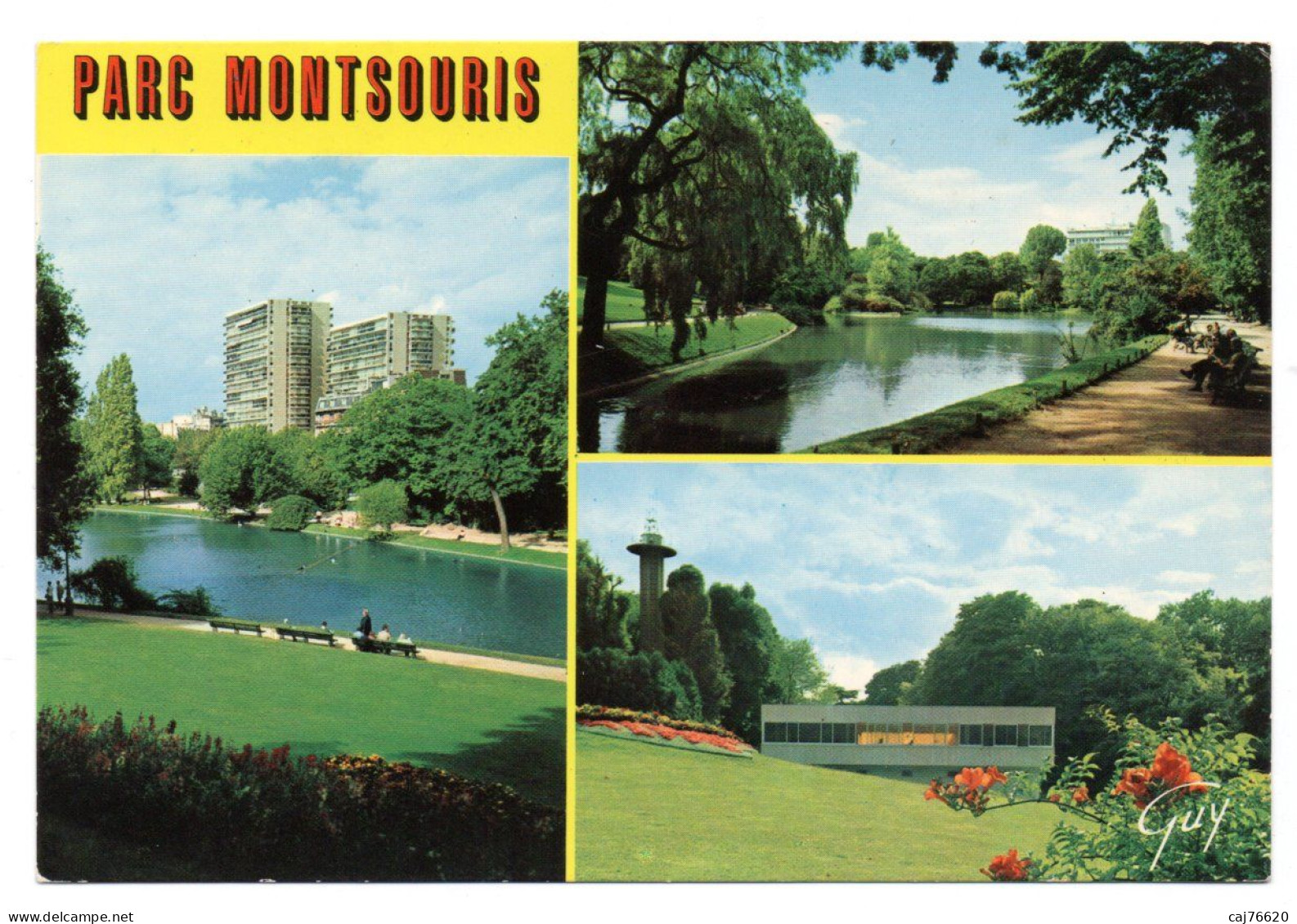 Paris, Divers Aspects Du Parc Montsouris - Parques, Jardines