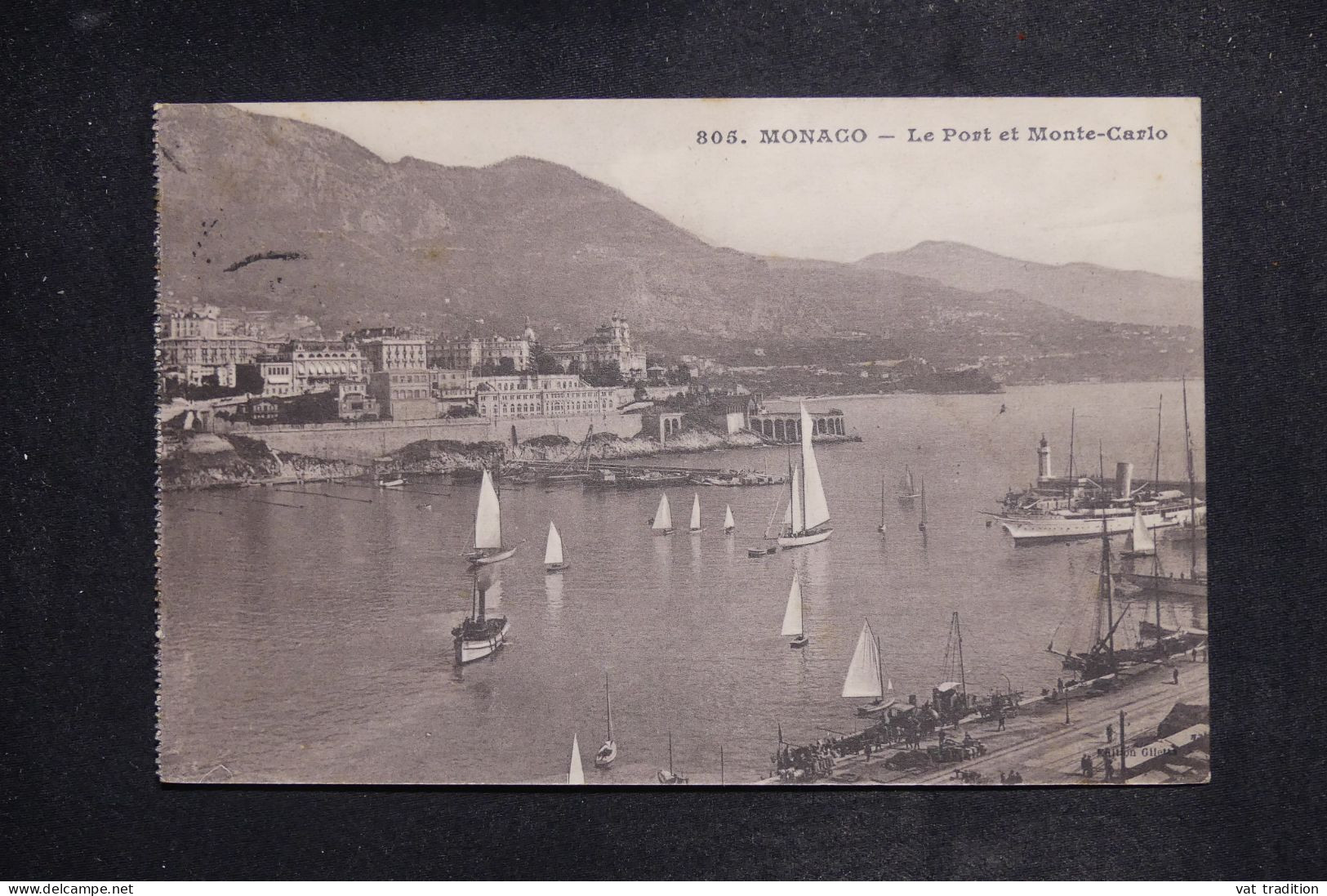 MONACO - Cachet De L'Hôpital Auxiliaire Alexandra De Monaco Sur Carte Postale En 1915 Pour La France - L 151020 - Briefe U. Dokumente