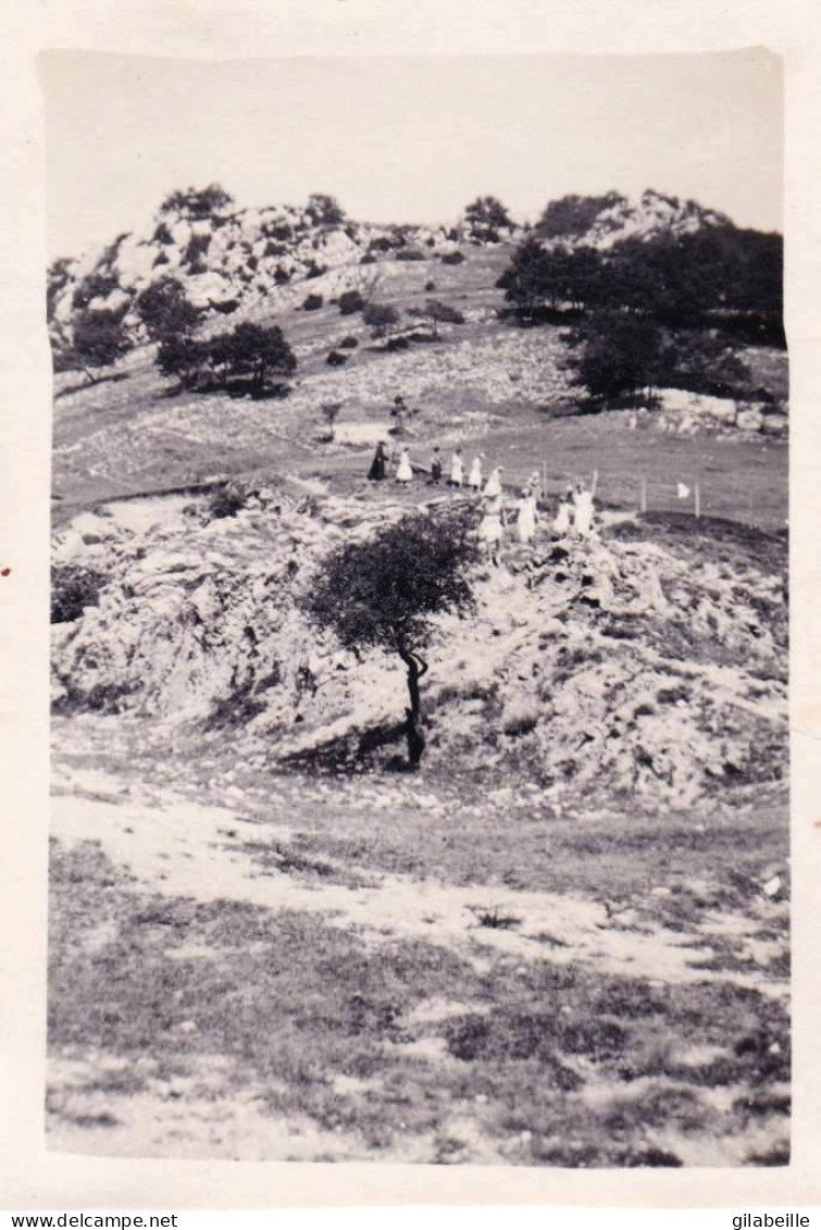 Photo Originale - 38 - Isere  - SAINT EYNARD - La Descente Du Grand Fort - Aout 1933 - Lieux