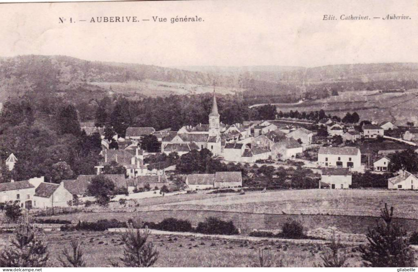 52 - Haute Marne -  AUBERIVE - Vue Generale - Auberive