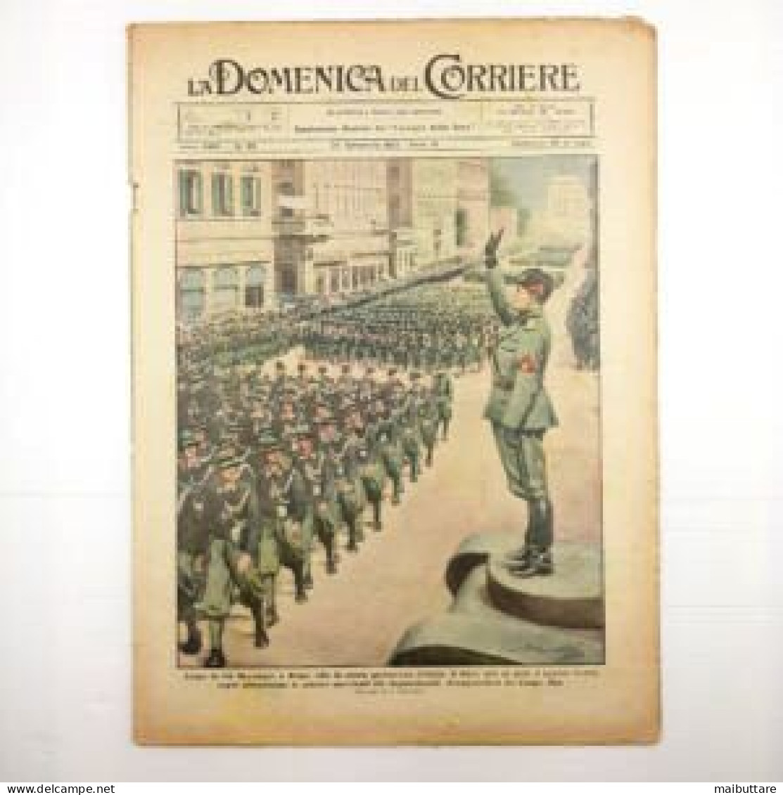 (S10) La Domenica Del Corriere N. 39 – 24 Settembre 1933 - Collections