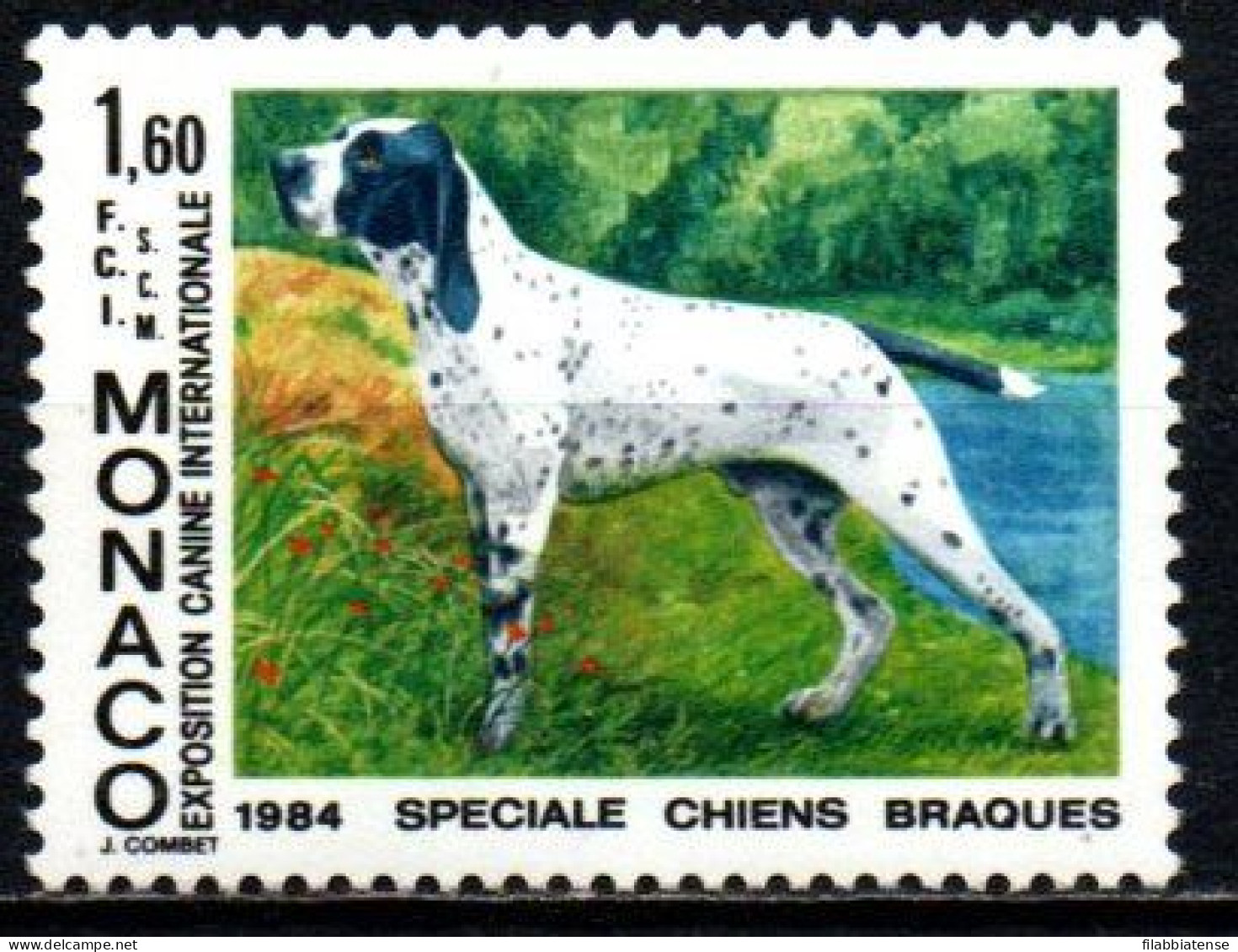 1984 - Monaco 1425 Esposizione Canina      ---- - Neufs